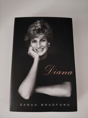 Diana by Sarah Bradford - Black & White Hardcover